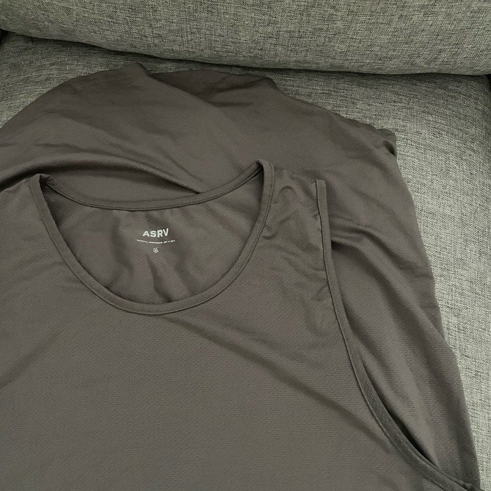 ASRV Men's olive Tank Top